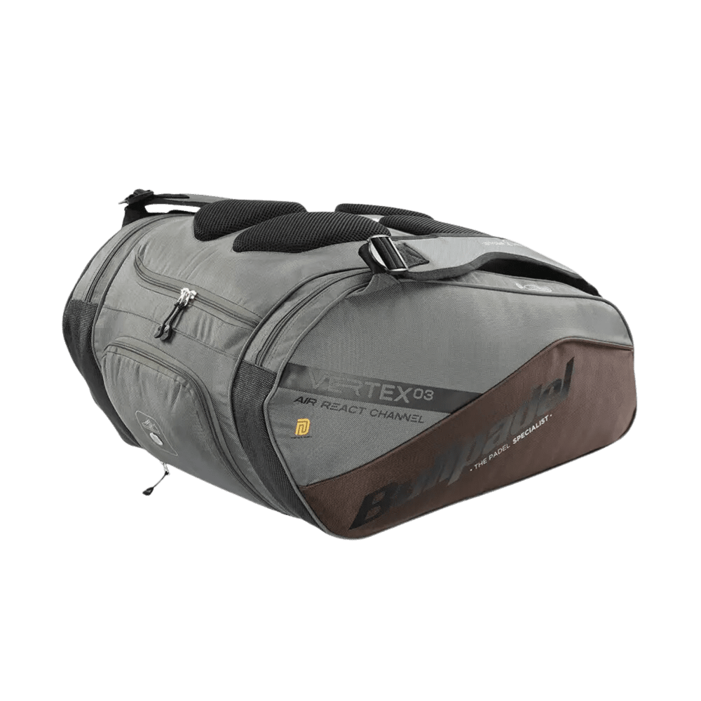 PALETERO BULLPADEL VERTEX GRIS MEDIO