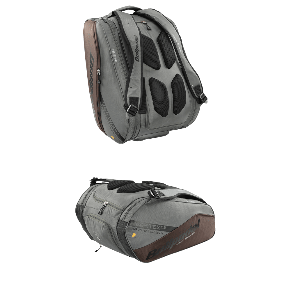 PALETERO BULLPADEL VERTEX GRIS MEDIO - Imagen 2