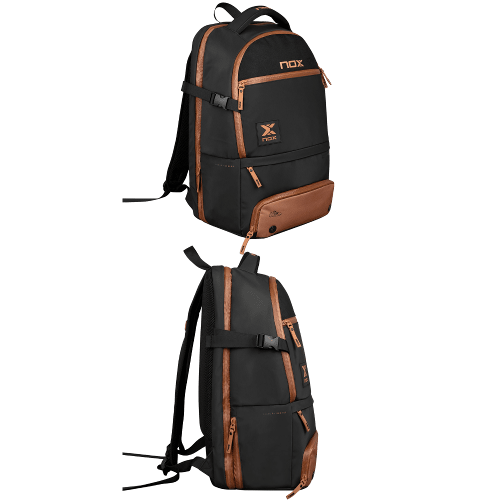Mochila LUXURY OPEN SERIES negro/marrón - Imagen 2