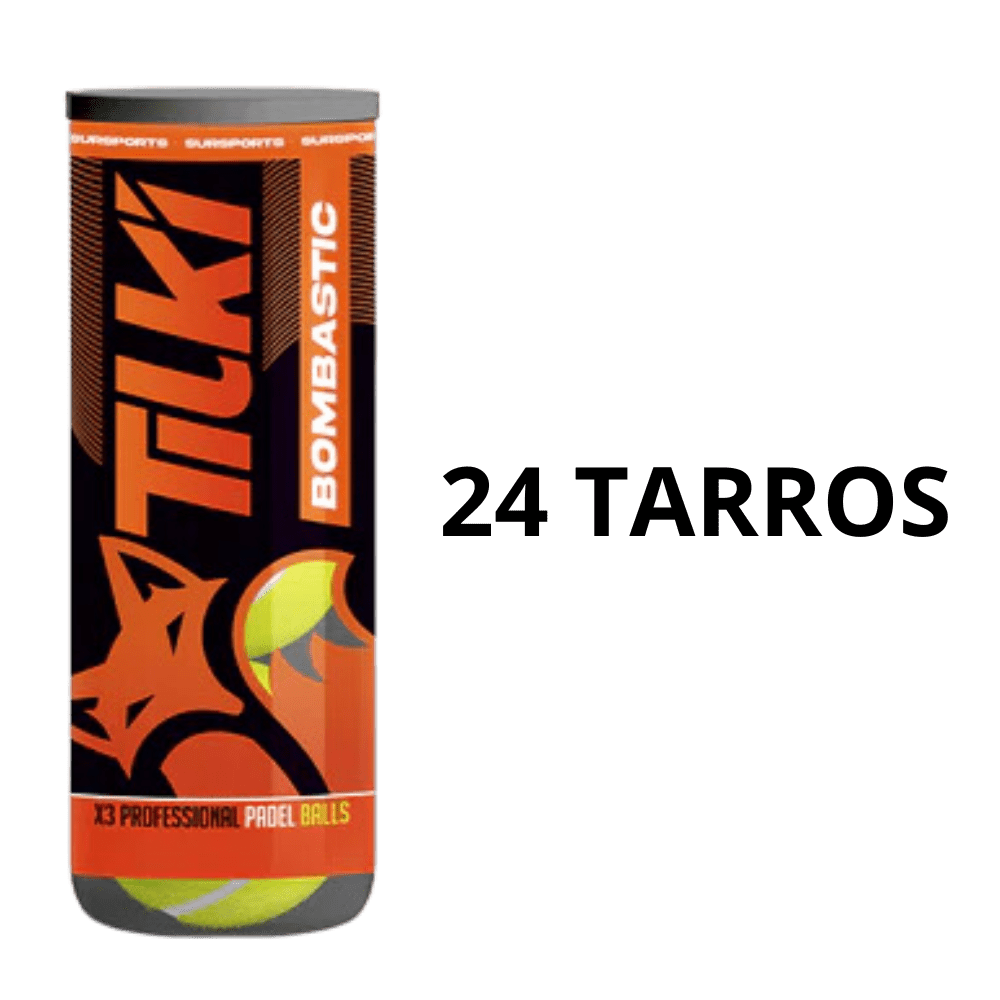 CAJA DE PELOTAS DE PADEL BOMBASTIC X24 TARROS